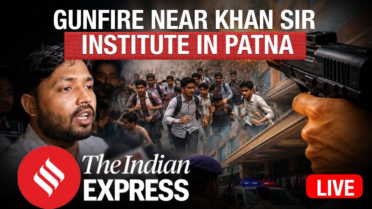 LIVE | Firing Outside Khan Sir Coaching Sparks Panic In Patna