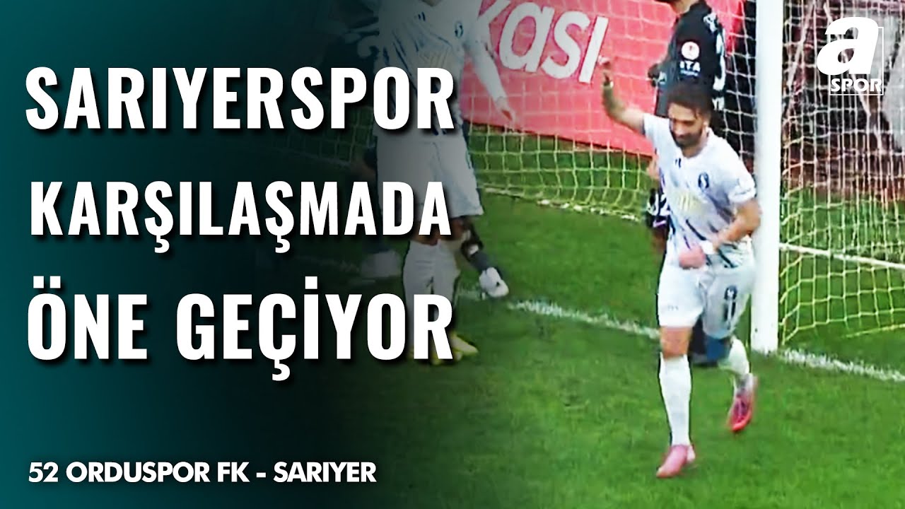 GOL Anıl Ko&ccedil; | 52 Orduspor FK 0-1 Sarıyer | Ziraat T&uuml;rkiye Kupası 3. Tur Ma&ccedil;ı