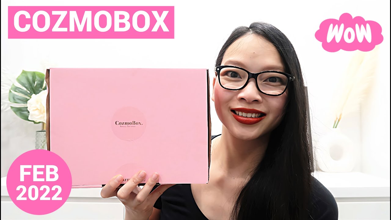 COZMOBOX FEBRUARY BEAUTY BOX 2022 UNBOXING - AN INCREDIBLE $240 VALUE THIS MONTH #COZMOBOXAU