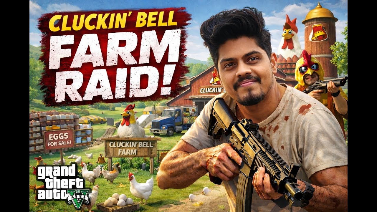 Cluckin bell farm raid 🐔 WALKTHROUGH | GTA 5 Gameplay Part -1