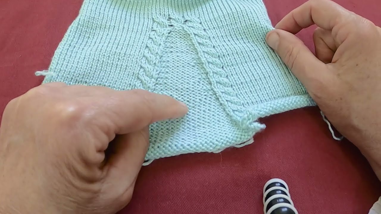 como aumentar de forma criativa em tricô à máquina