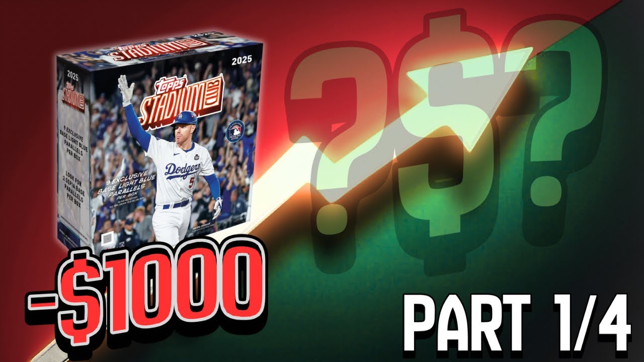 2  RC AUTOS!!  FULL CASE PROFIT CHALLENGE- 2025 TOPPS STADIUM CLUB MEGAS - PART 1 of 4