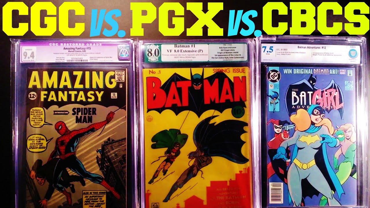 CGC VS. PGX VS. CBCS