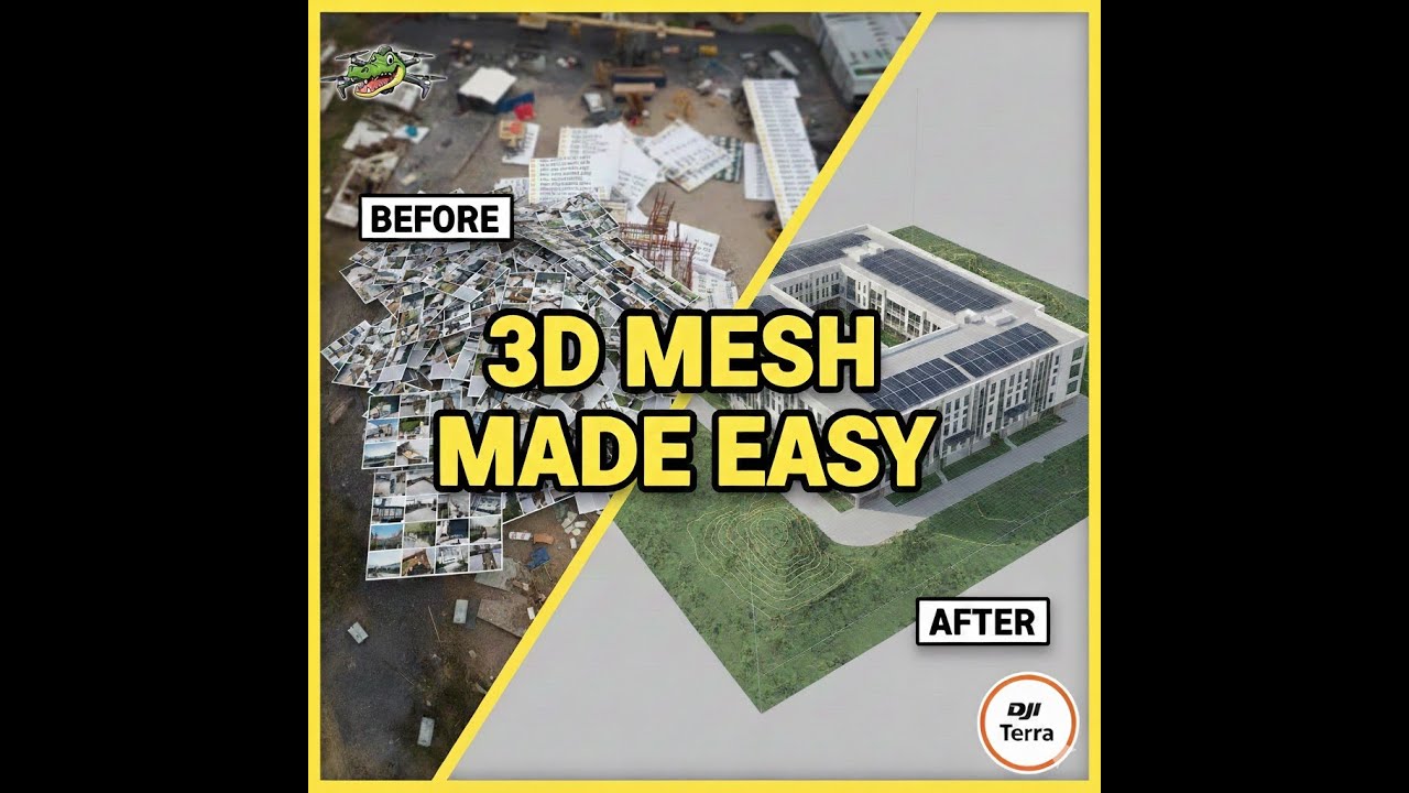 DJI Terra 101: Master 3D Mesh Reconstruction