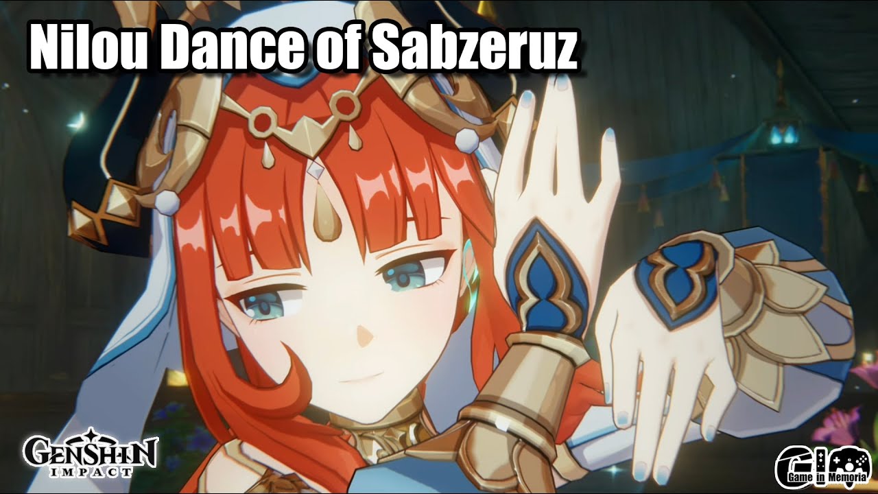 Nilou Dance of Sabzeruz Cutscene [1080p] Genshin Impact | Mihoyo