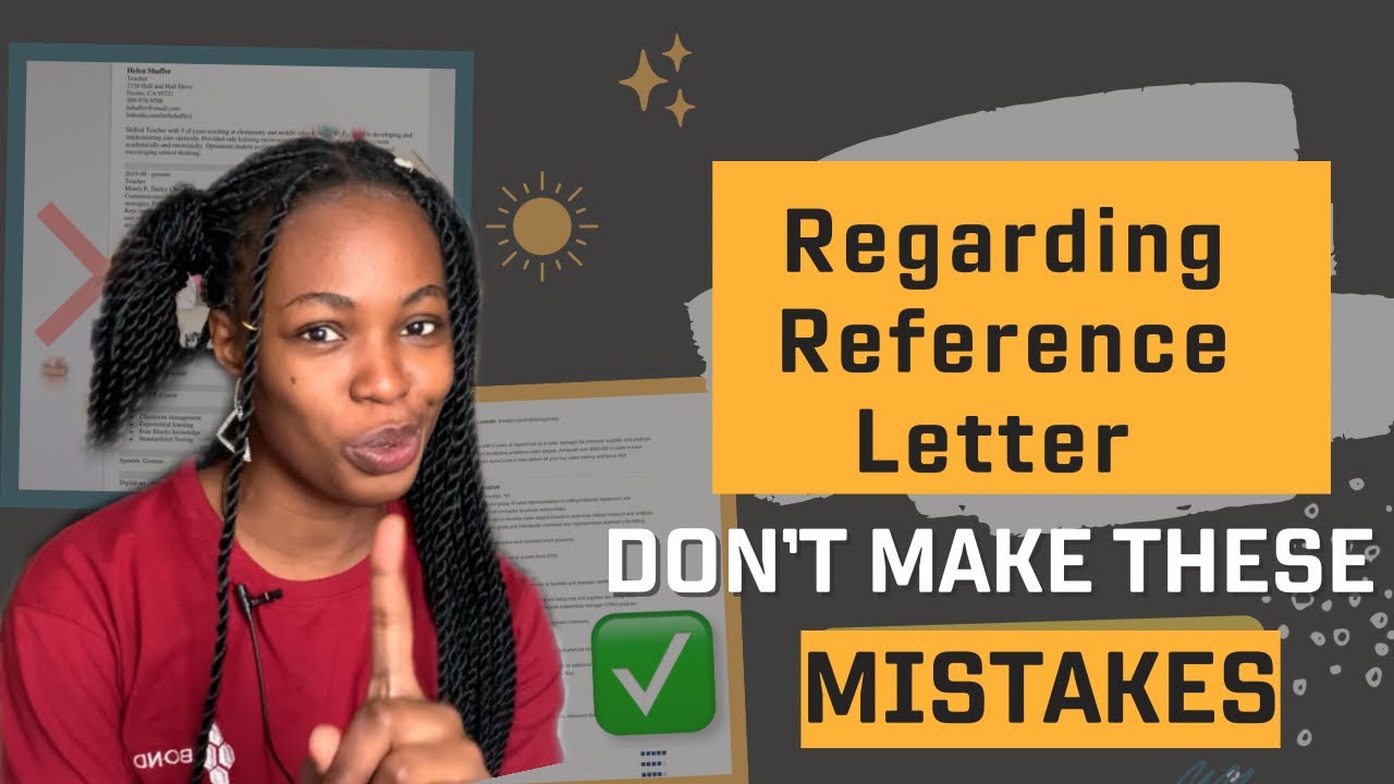 STUDY ABROAD Tips Pt 3: How to Write a Good Reference Letter for Uni Admissions & Scholarship