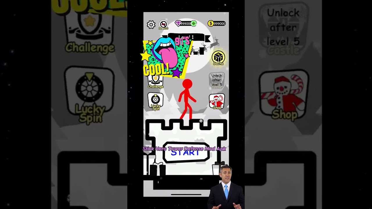 Stick Hero Tower Defense  Free Mod Apk 2025  Hack Unlock All Resources