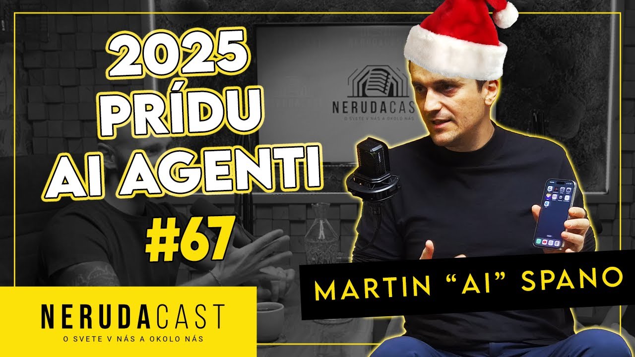 Martin “AI” Spano: Umelá inteligencia na úrovni človeka NERUDACAST 67