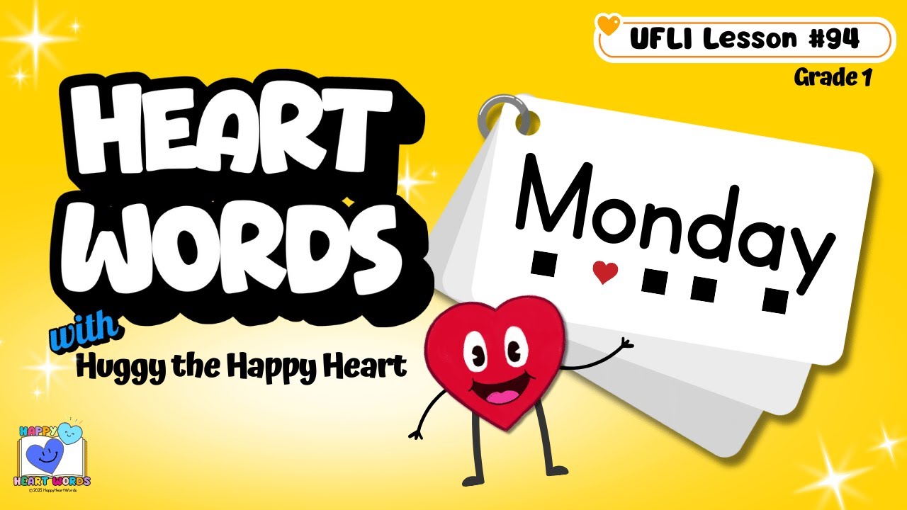 Teaching Sight Word MONDAY | UFLI Lesson 94 Irregular Heart Word | Learn Grade 1 Grade 2 Sight Words