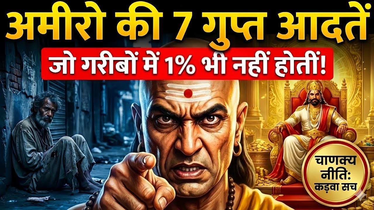 अमीरों के 7 गुप्त राज 🤫 Chanakya Nit