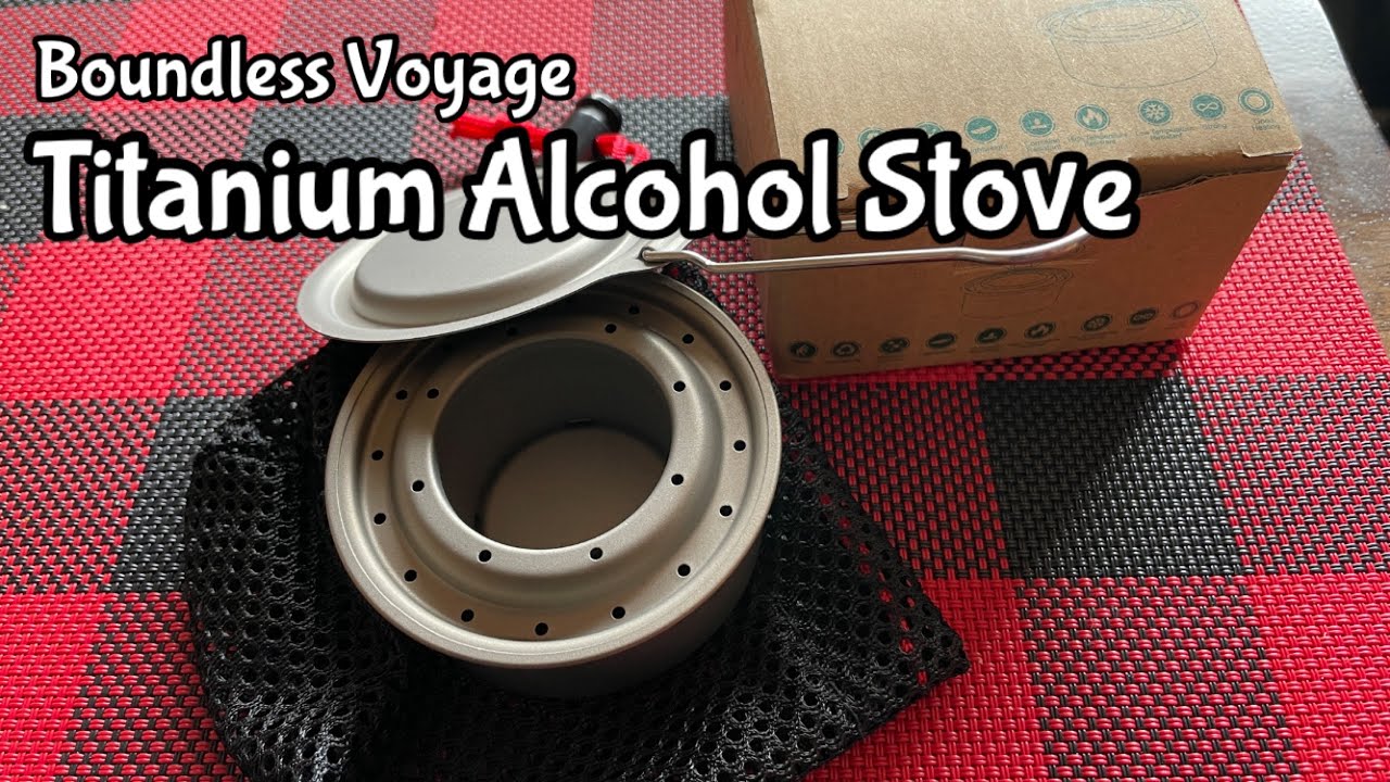Boundless Voyage Titanium Alcohol Stove