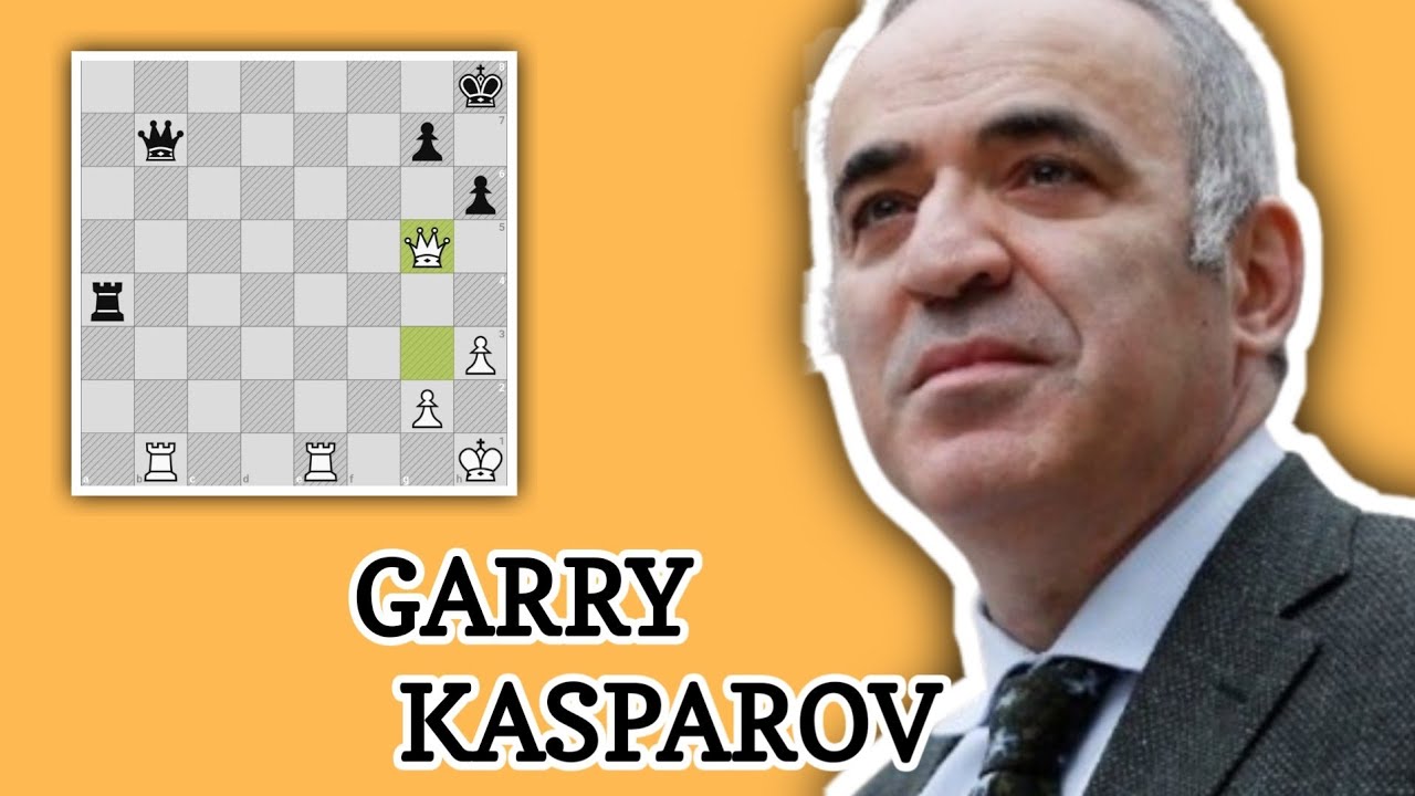 This is Kasparov's tactic || Garry kasparov vs Jorden van forest...!!!