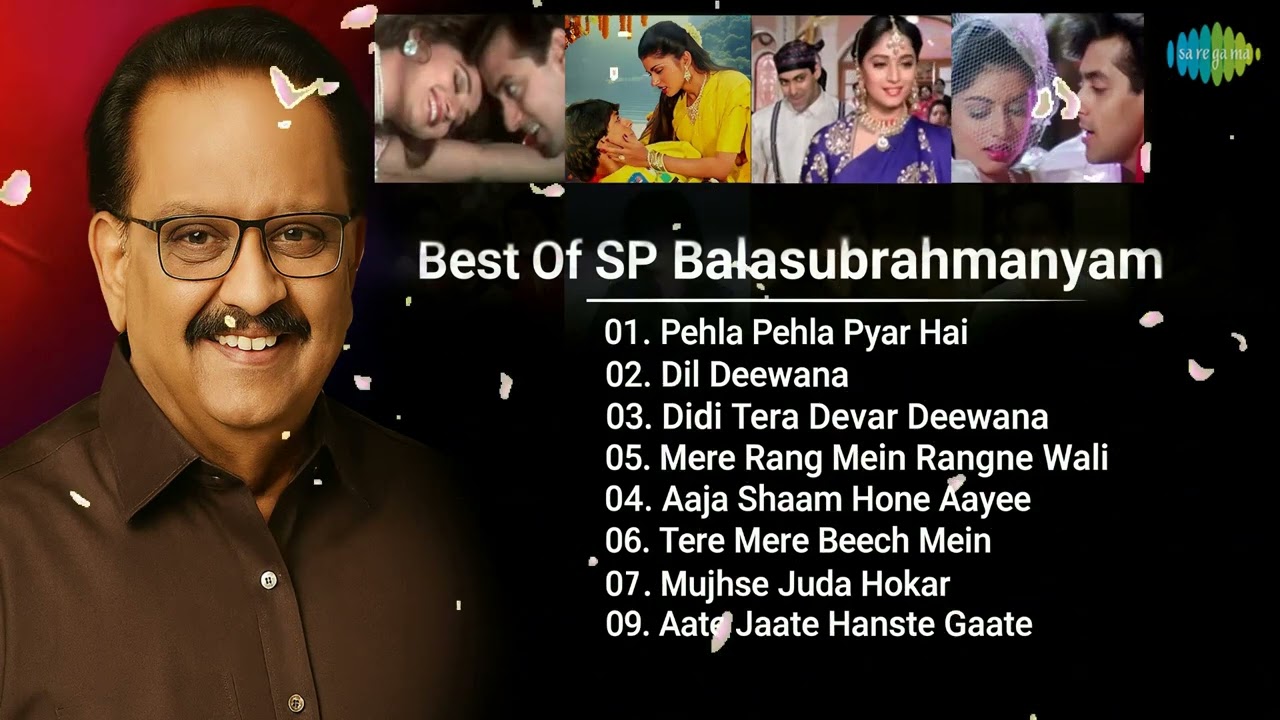 Best Of S.P.Balasubrahmanyam | Pehla Pehla Pyar Hai | Dil Deewana | Mere Rang Mein | Romantic Songs