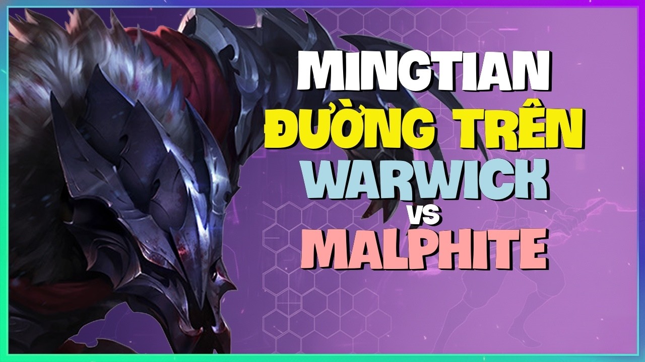 Rank 1 Warwick : Gã Này Đang HỦY DIỆT Malphite Bằng Sát Thương ĐIÊN RỒ - Vietsub