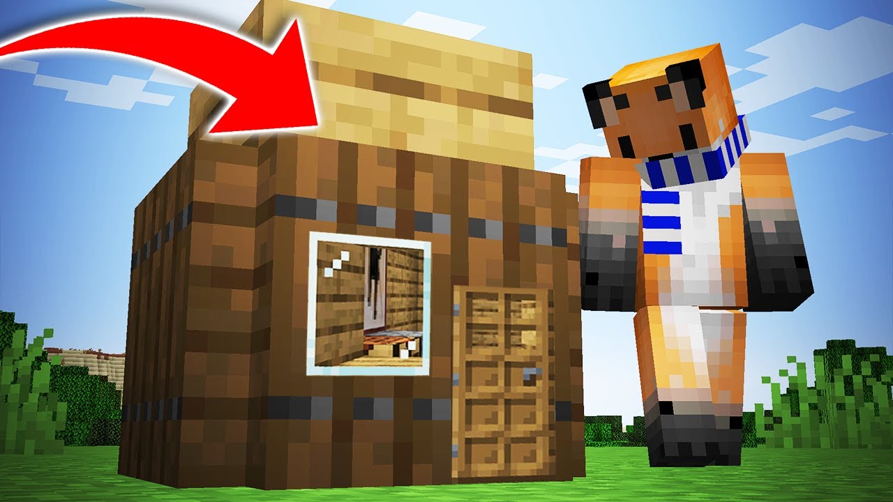 Meg&eacute;p&iacute;tettem a Legkisebb h&aacute;zat a Minecraftban!