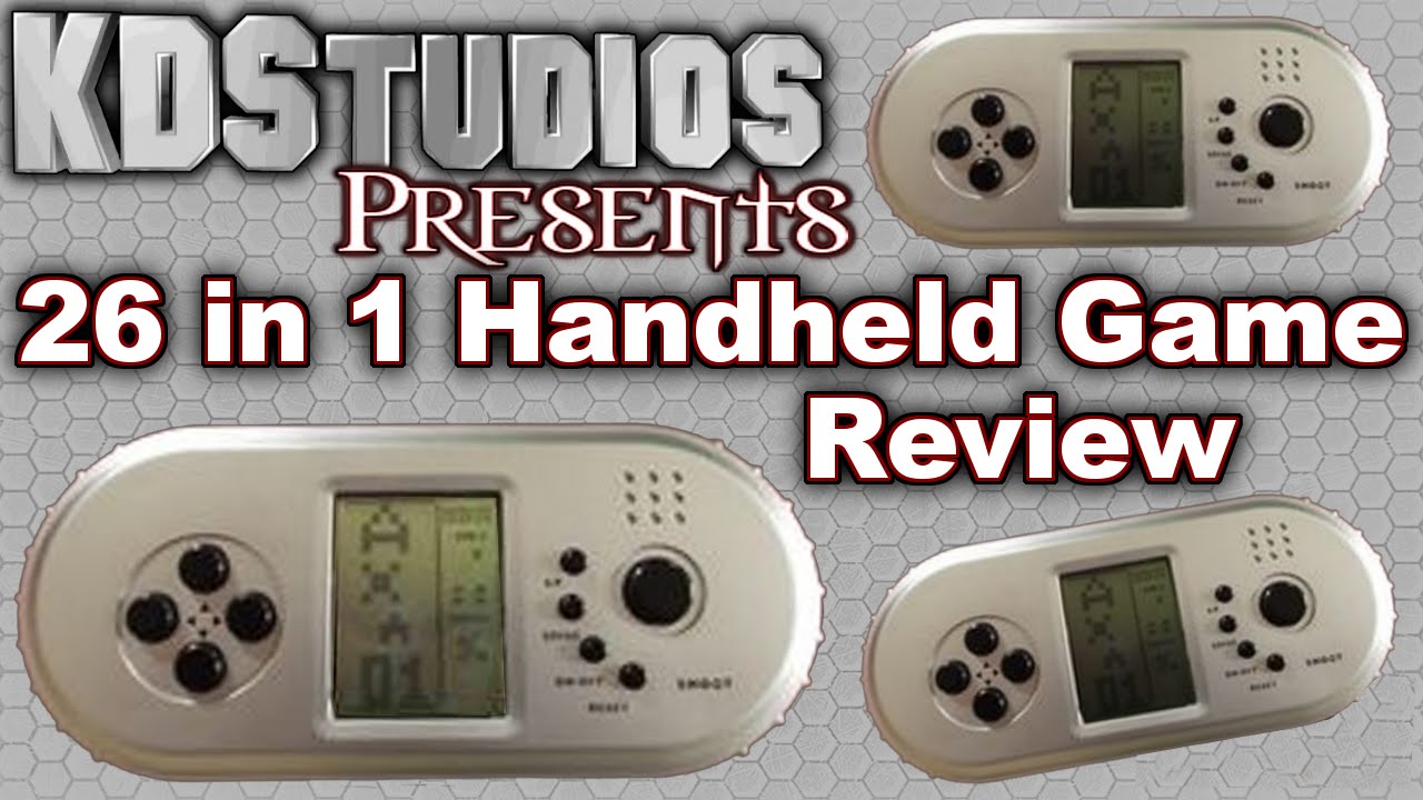 26 in 1 (Known as 9999 in 1 LCD Brick Game) Handheld Game Review