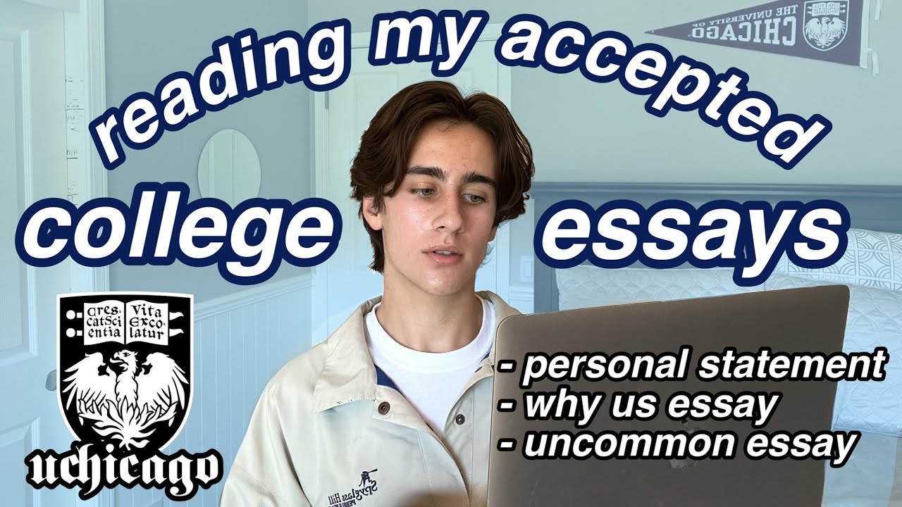 Reading my ACCEPTED College Essays | Personal Statement, Why Us Essay, UChicago Uncommon Essay+ Tips