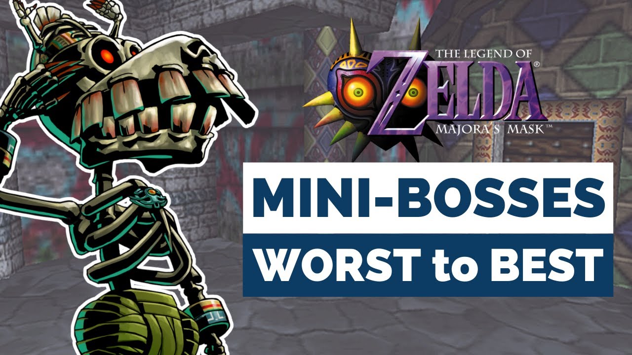 All Mini Bosses in Majora's Mask RANKED and ANALYSED