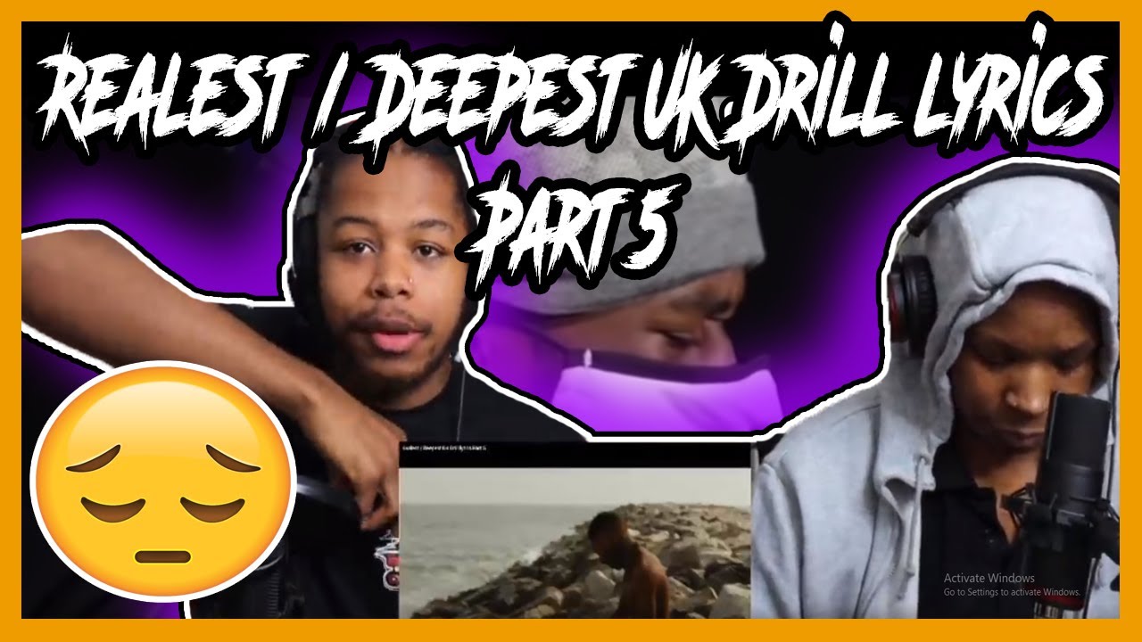 Realest / Deepest UK Drill lyrics Part 5 REACTION
