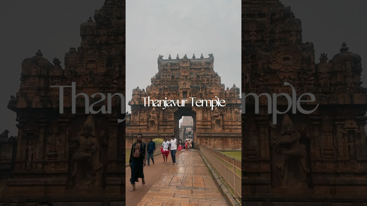 &hearts;️Thanjavur Temple&hearts;️#thanjavur #kovil #india #sightseeing #tamil #tamilnadu #traveling #tamilnadu