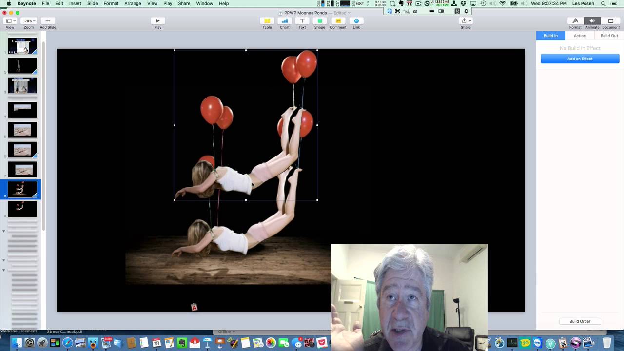 Advanced use of MagicMove to create a 3D effect