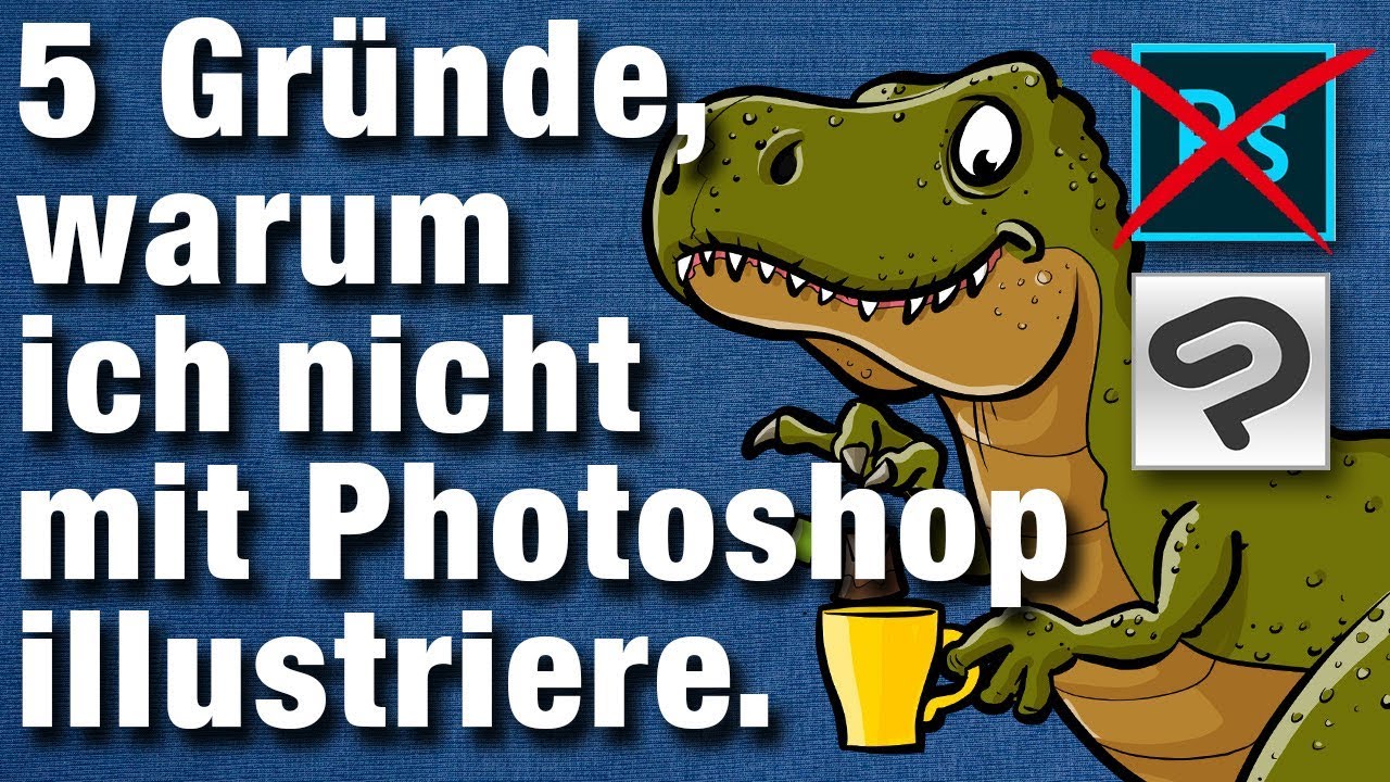 Warum Clip Studio Paint zum Illustrieren besser ist als Photoshop