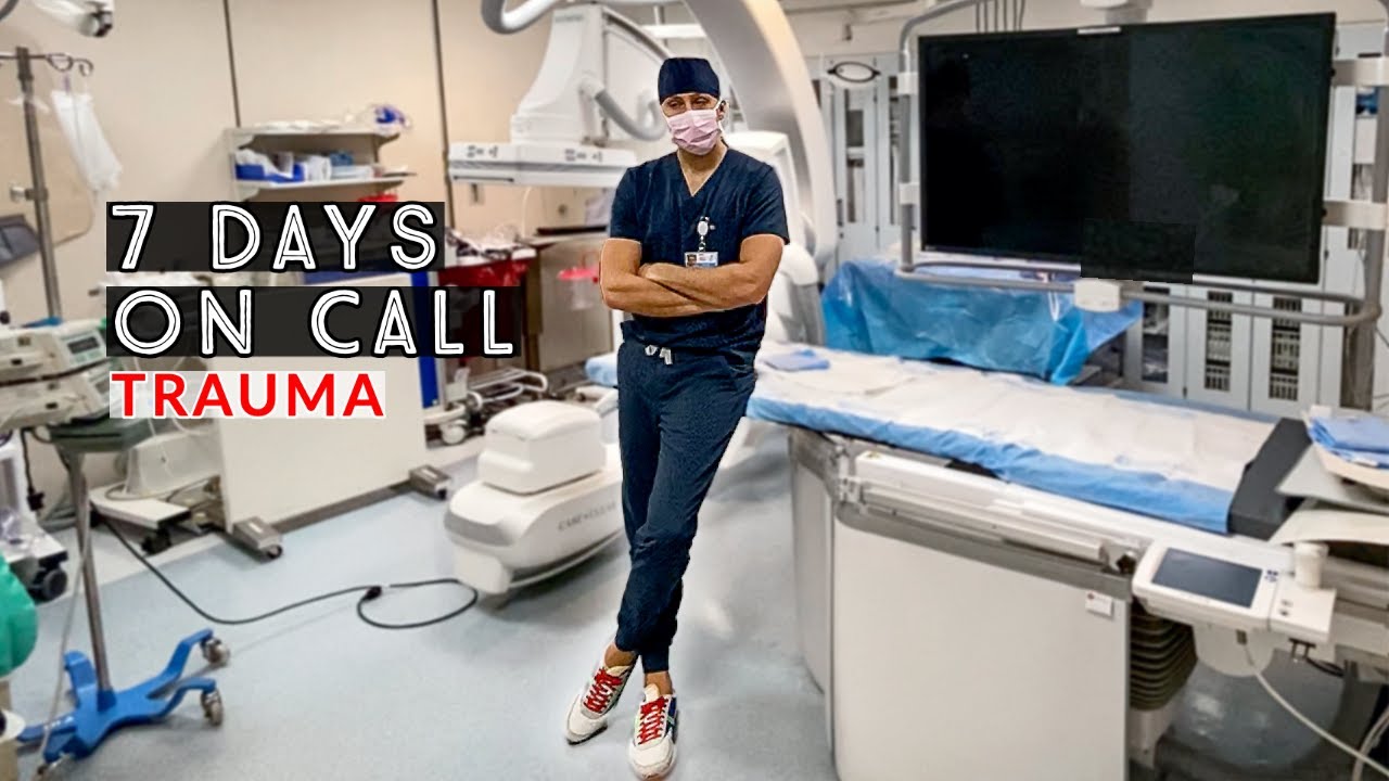 DOCTOR Day in the Life - TRAUMA & Hemorrhagic SHOCK - Interventional Radiology