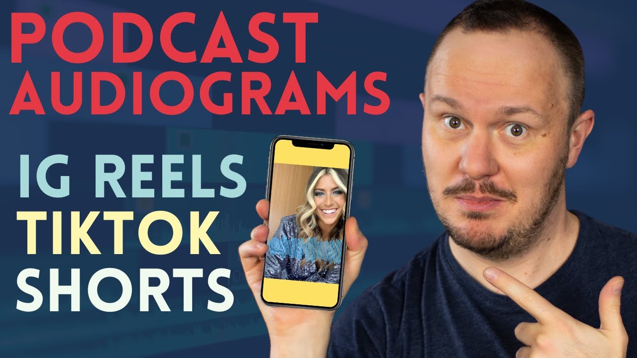 How to Share Podcast Clips to TikTok, Instagram Reels, and YouTube Shorts // Podcast Audiograms