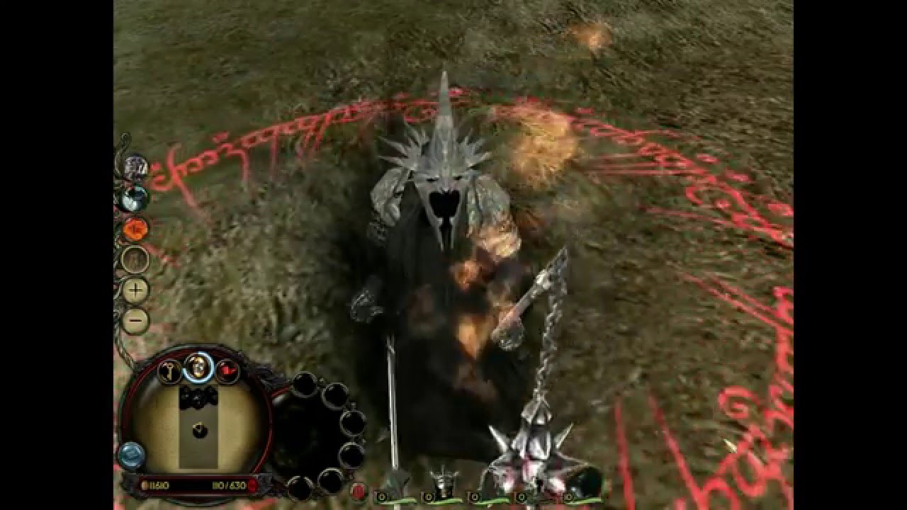 Witch-King and Kham&ucirc;l vs Aragorn and Gandalf