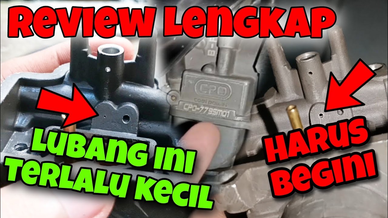Seting PWK 28 CPO sampe Enak Langsam Idle