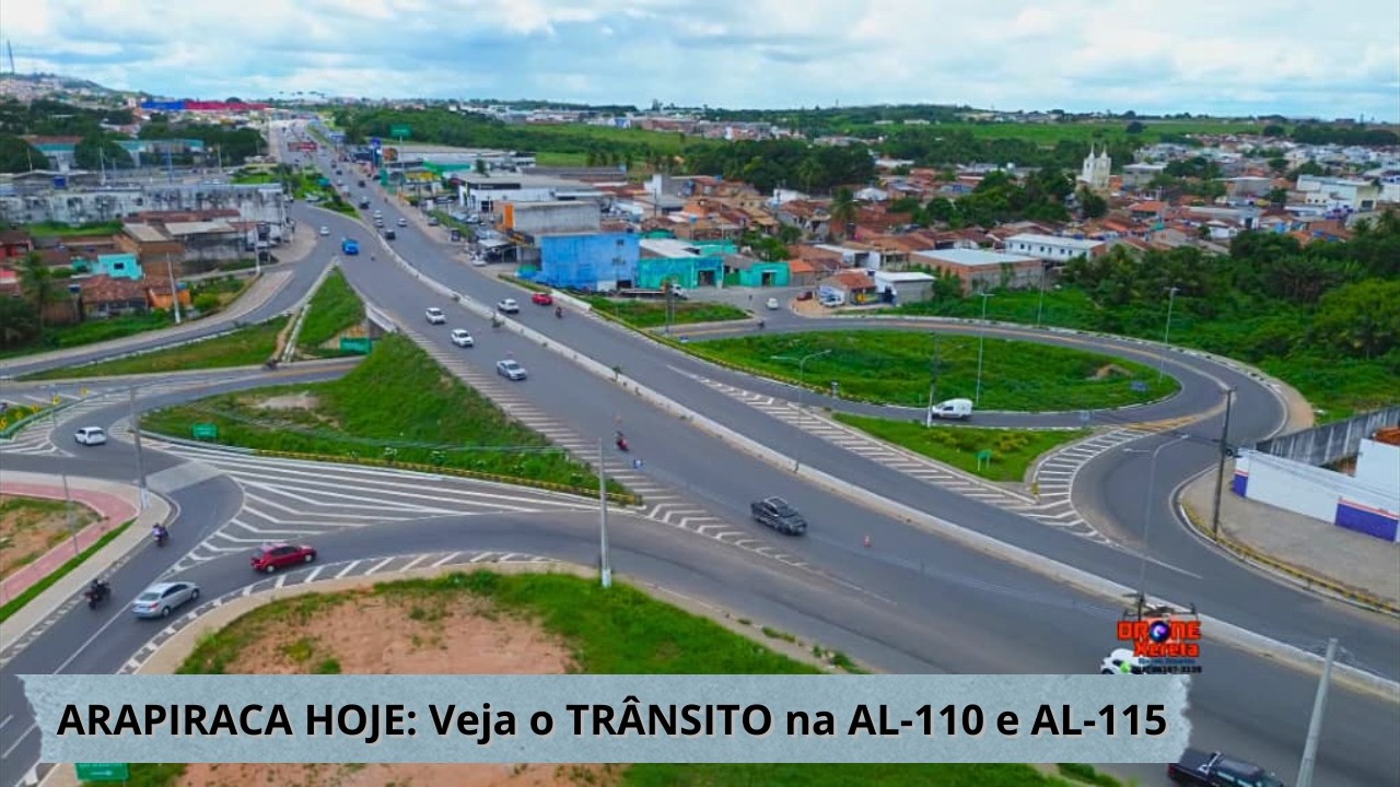ARAPIRACA HOJE: Veja como est&aacute; o TR&Acirc;NSITO na AL-110 e AL-115.