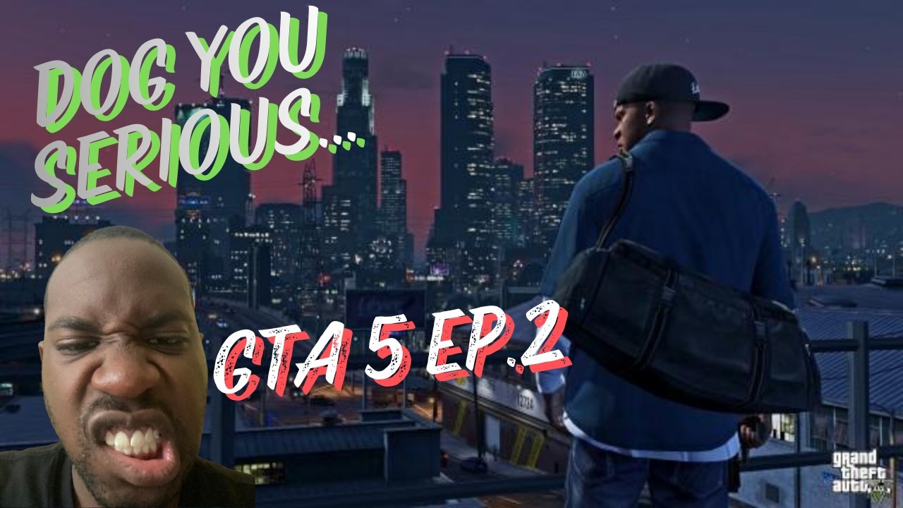 Franklin trying get this paper BUT....|| GTA V Playthrough Ep.2