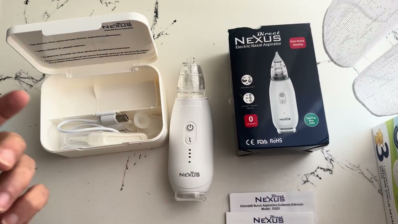 Nexus Burun aspiratörü. Almayın Aldırmayın. 