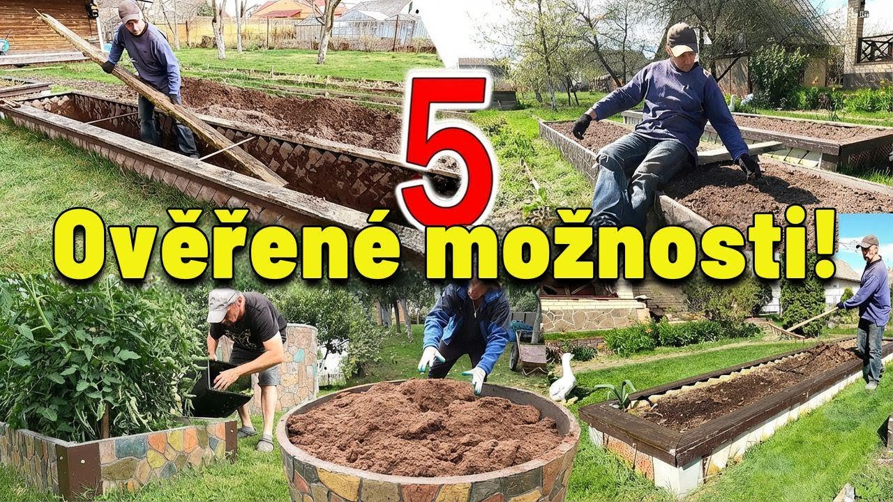 Vysoké záhony: Proč opravdu hřejí? 15 let zkušeností odhaluje