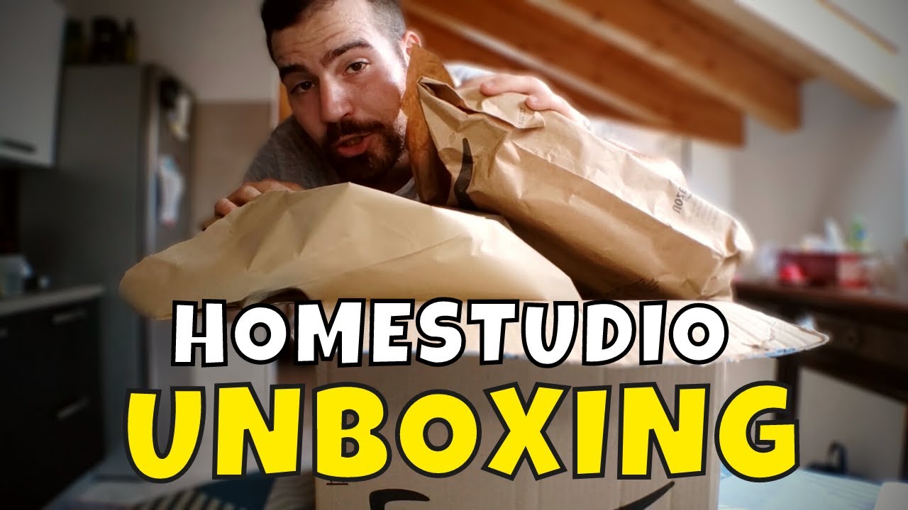 UNBOXING di cuffie per HOME STUDIO 🎧 Cuffie Low budget per home studio