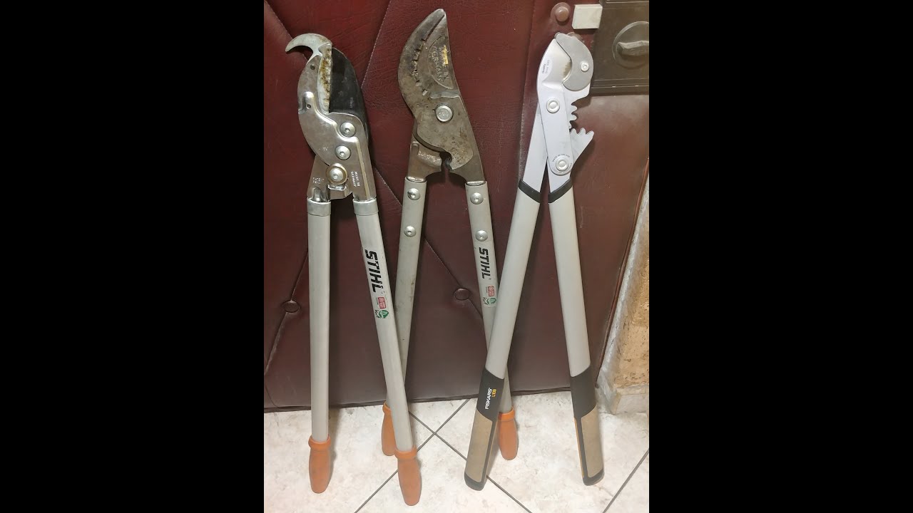 Sekatory Stihl contra Fiskars cz.1
