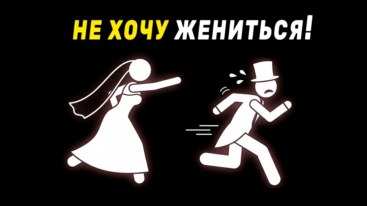 Почему современных мужчин, трудно затащить в ЗАГС