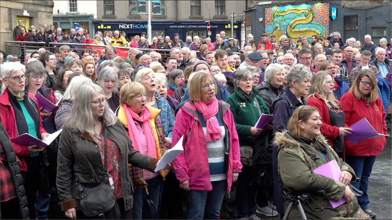 Gaelic choirs singing 