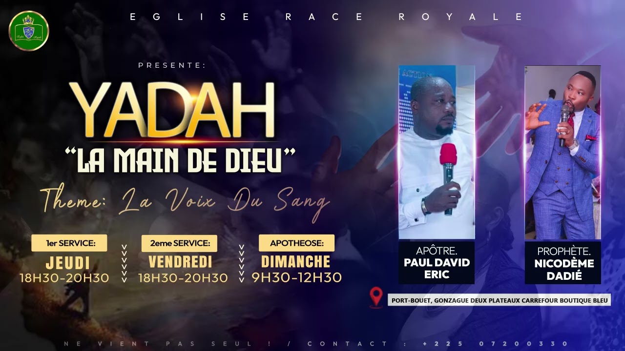 YADAH 2025 Veillée du vendredi 22/08/2025