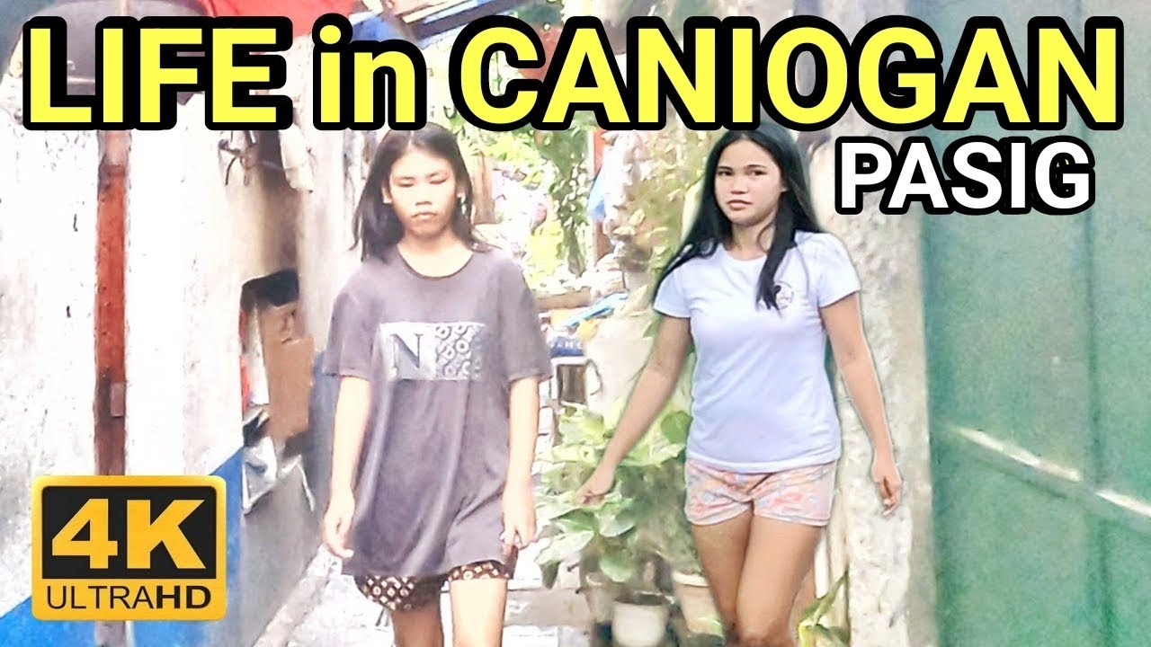 UNBELIEVABLE ALLEY | Real Walk in Pasig Inside Caniogan Neighborhood Philippines [4K] 🇵🇭