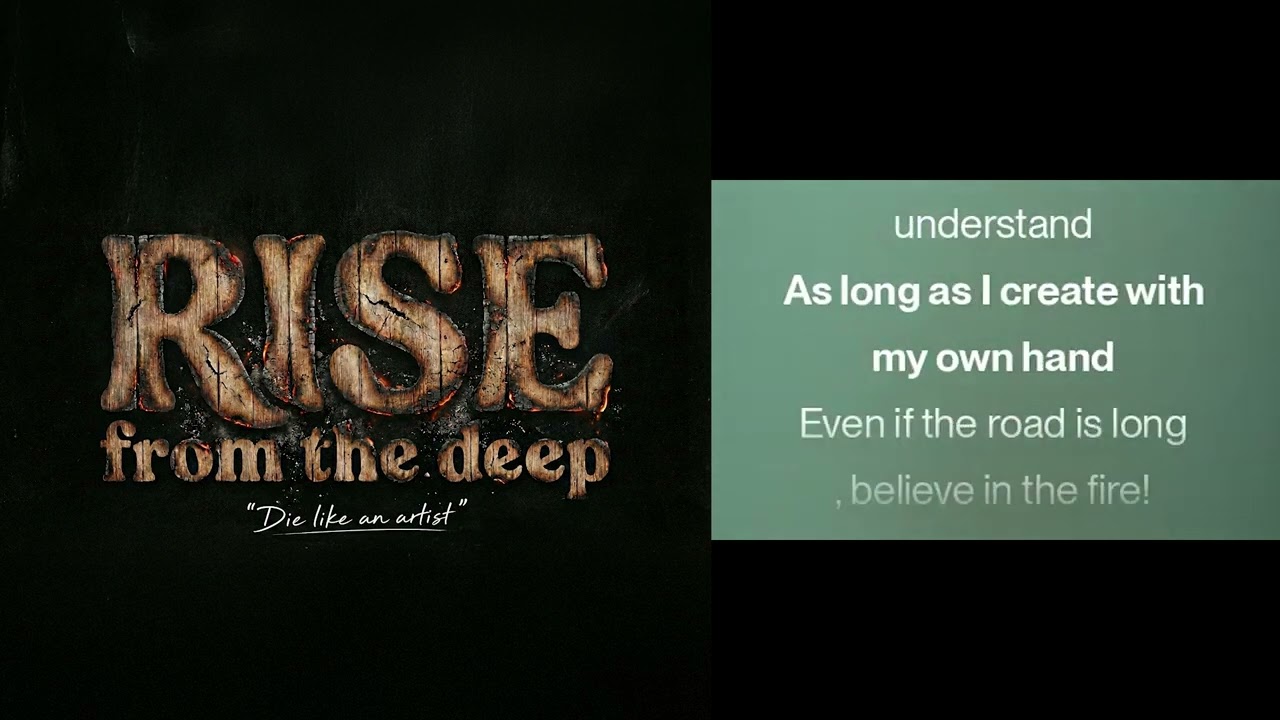 Rise from the deep - Die like an artist  | Dark Country Blues