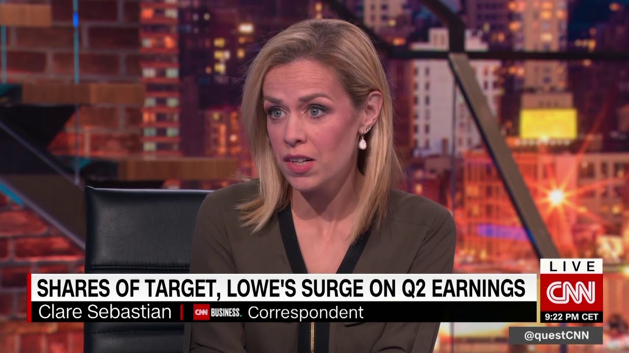 Target, Lowe's shares surge on Q2 earnings