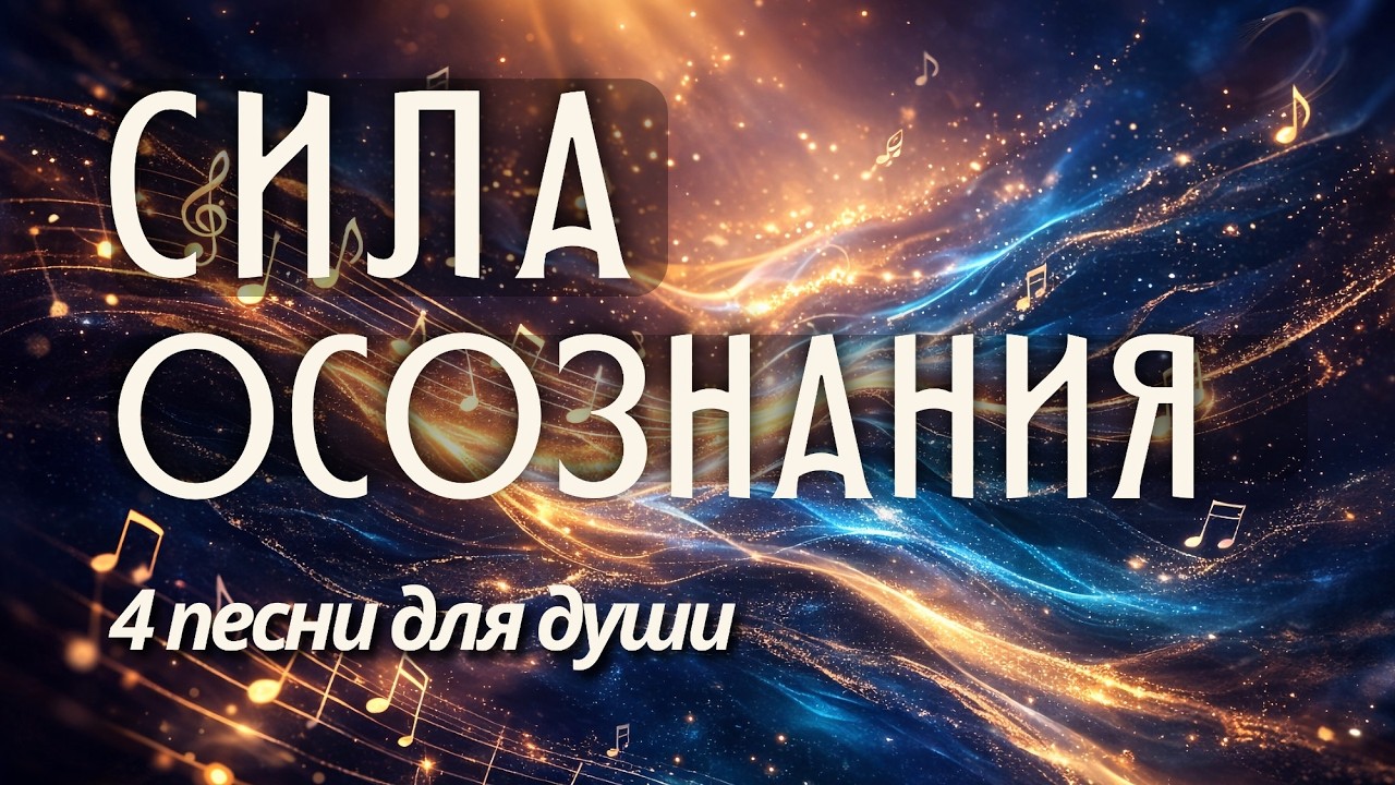 МУЗЫКА ОСОЗНАННОСТИ  - Сборник исцеляющих песен-аффирмаций для глубокой трансформации.