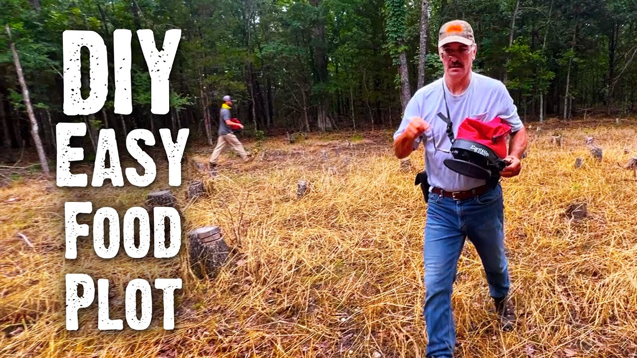 How To Make a Small Food Plot with Hand Tools