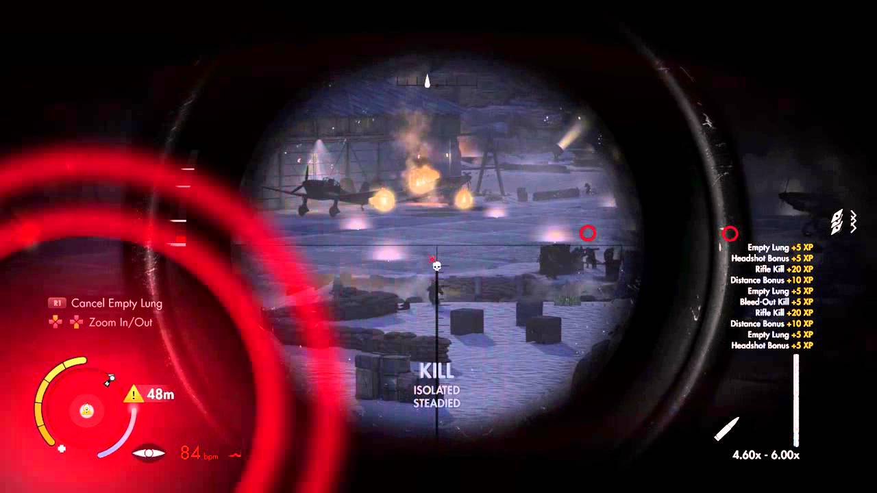 Sniper Elite 3 Protect the LDRG from the sniper nest