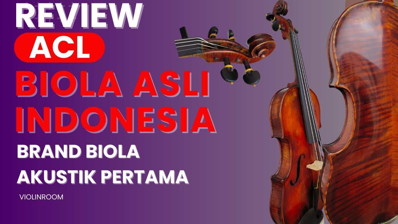 REVIEW BIOLA PERTAMA ACL. BIOLA ASLI IDONESIA. BRAND BIOLA AKUSTIK PERTAMA DI INDONESIA