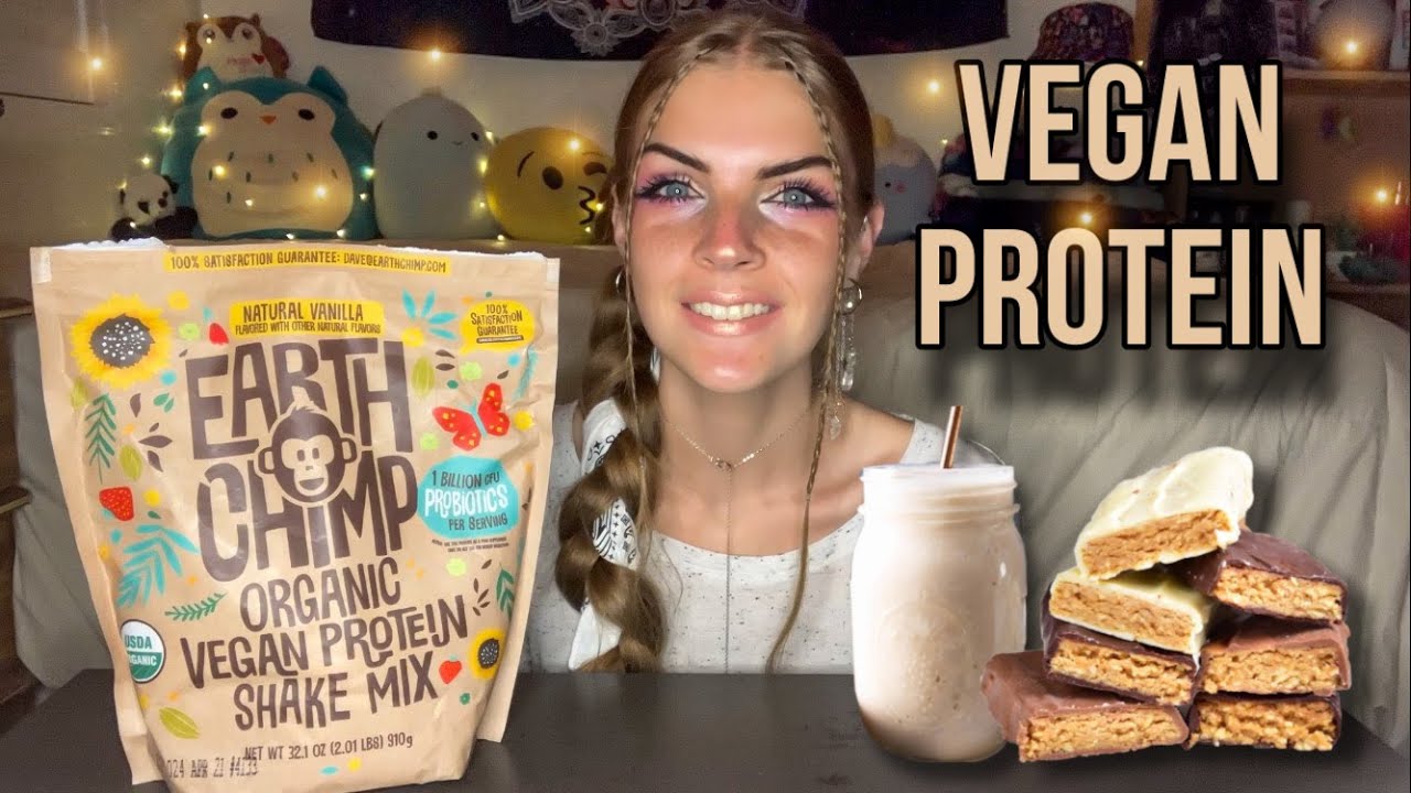 Vegan Protein Taste Test! | EarthChimp Protein