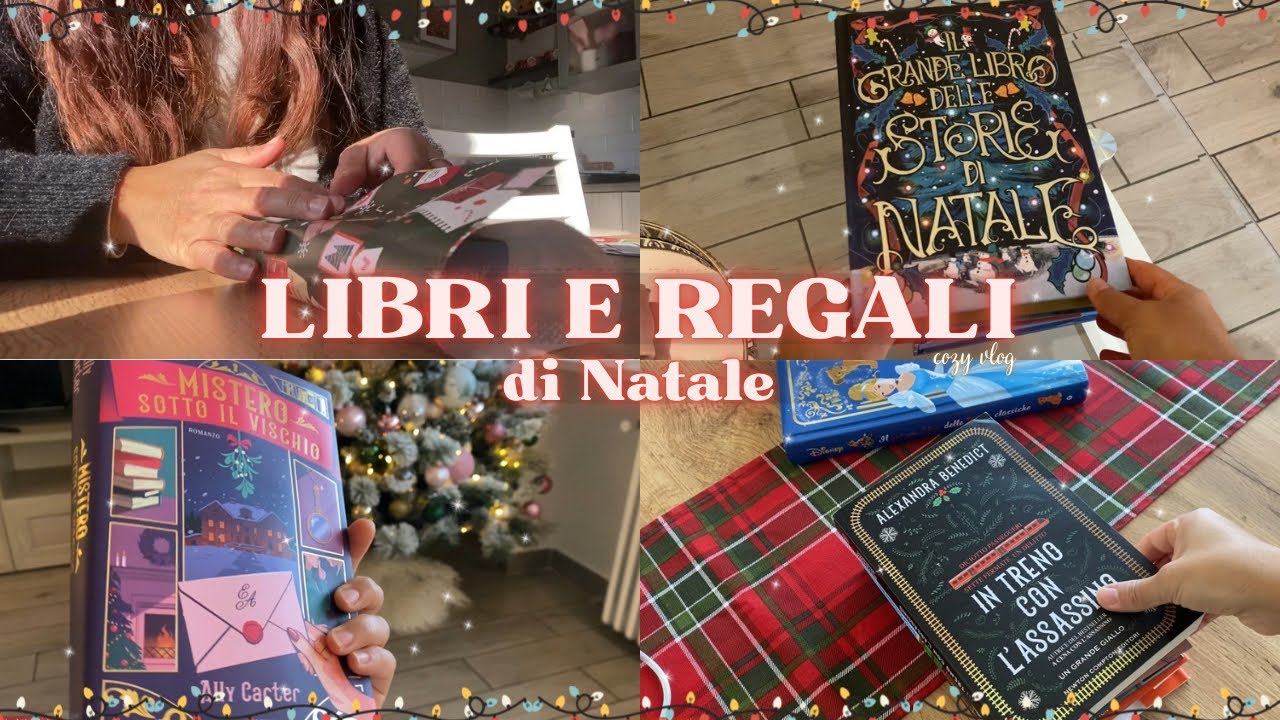 LIBRI 📚✨ E PRIMI PACCHETTI DI NATALE 🎁 🎀 ERO L’ELFO DI BABBO NATALE 🧑🏻‍🎄🎄 Cozy Vlogmas #6