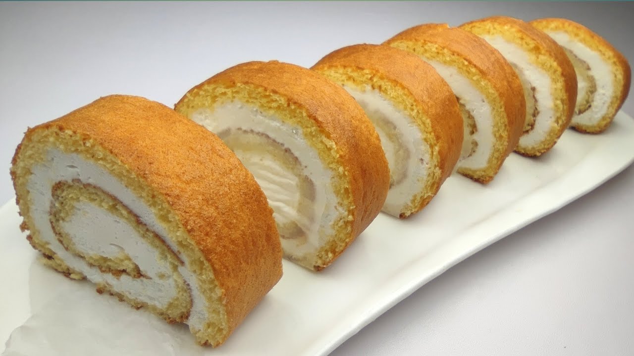 طرز تهیه رولت تیتابی ساده قنادی،رسپی مخصوص خودم ،برای اولین باردرفضای مجازی ،بدون بیکینگ پودر