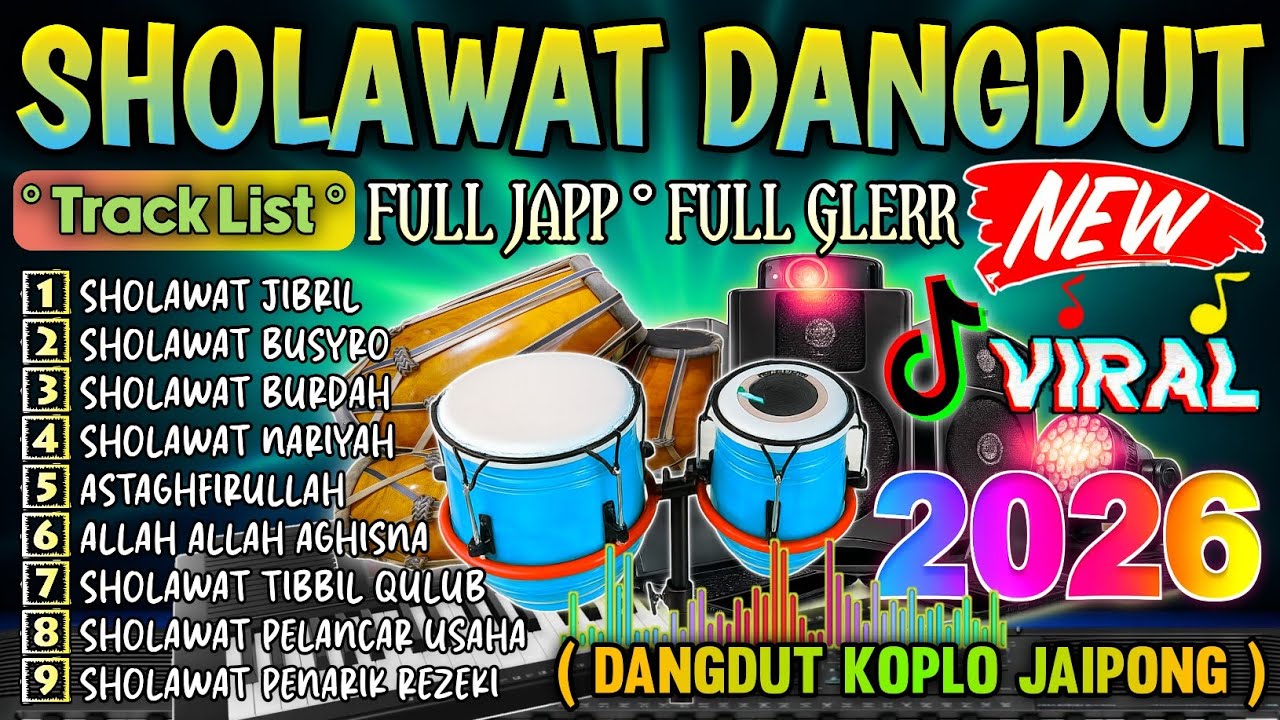 SHOLAWAT MERDU FULL ALBUM TERBARU MENYAMBUT RAMADHAN 2026 SHOLAWAT JIBRIL PENARIK REZEKI DAHSYAT